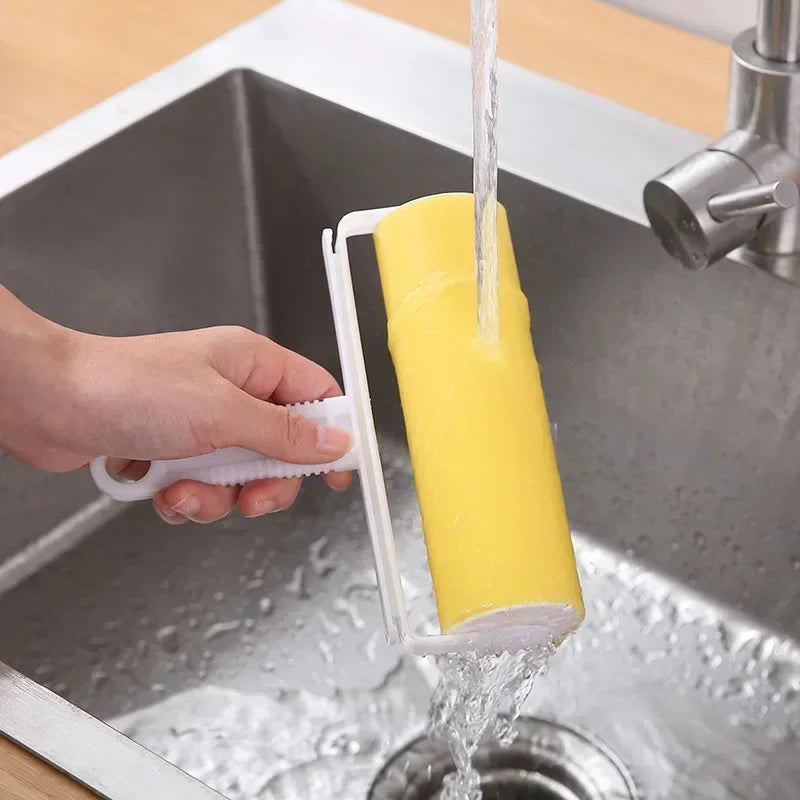 Reusable Pet Hair Roller - Washable Lint Remover for Clothes and Sofas