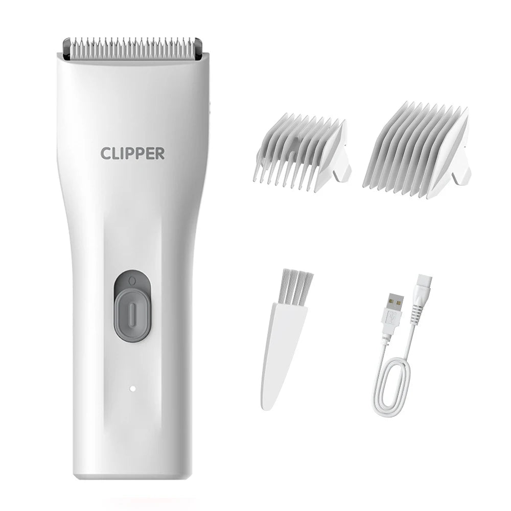 Dog Grooming Clipper - USB Rechargeable Waterproof Pet Trimmer