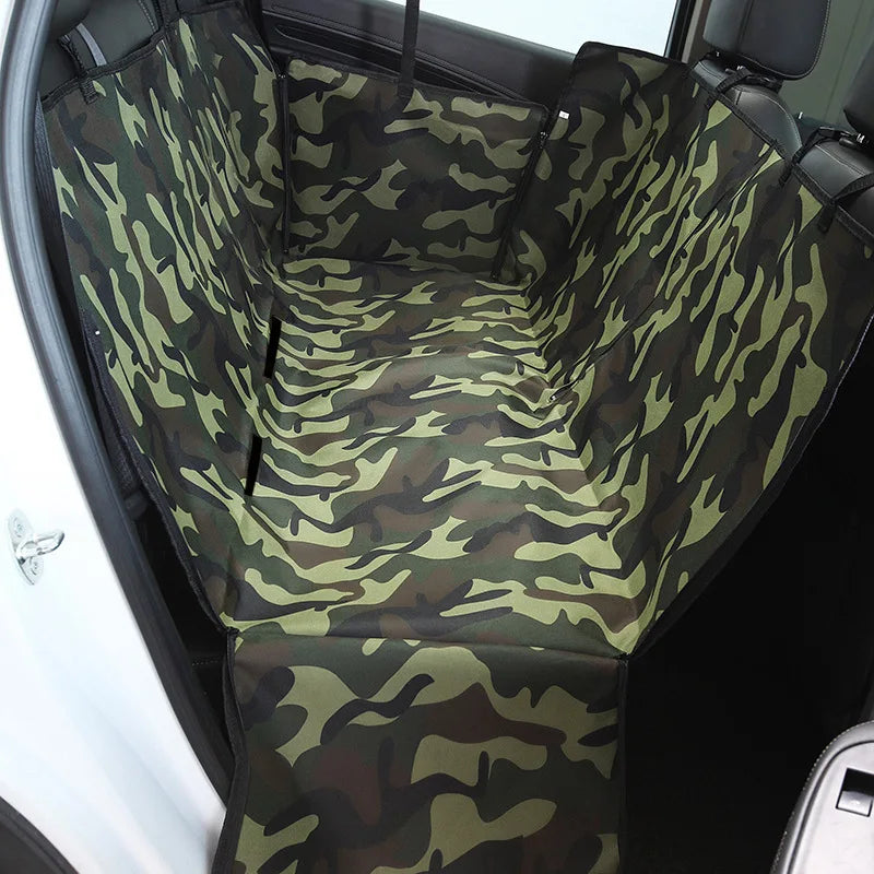 Dog Car Hammock - Waterproof Rear Seat Cover for Medium and Large Dogs