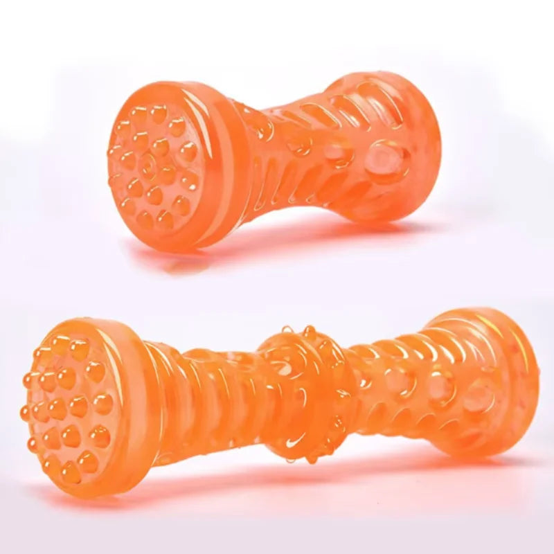 Dog Teething Stick - Treat Dispensing Chew Toy and Teeth Cleaner
