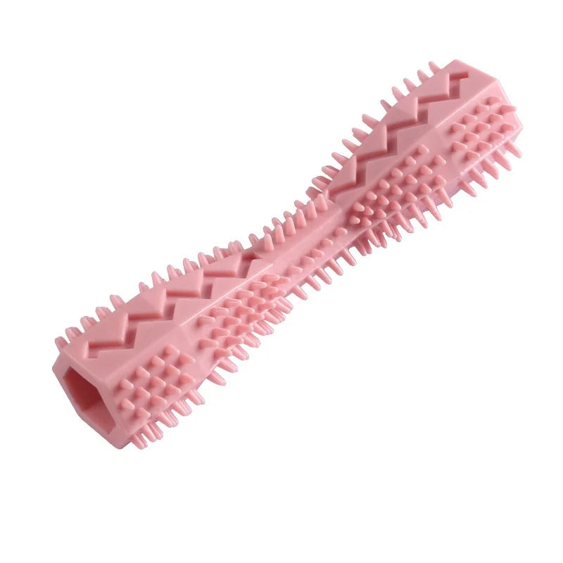 Dog Teething Stick - Treat Dispensing Chew Toy and Teeth Cleaner