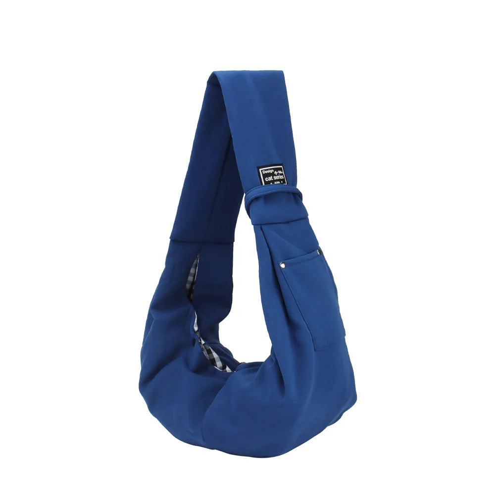 Pet Shoulder Bag with Phone Pocket - Travel Handbag Carrier
