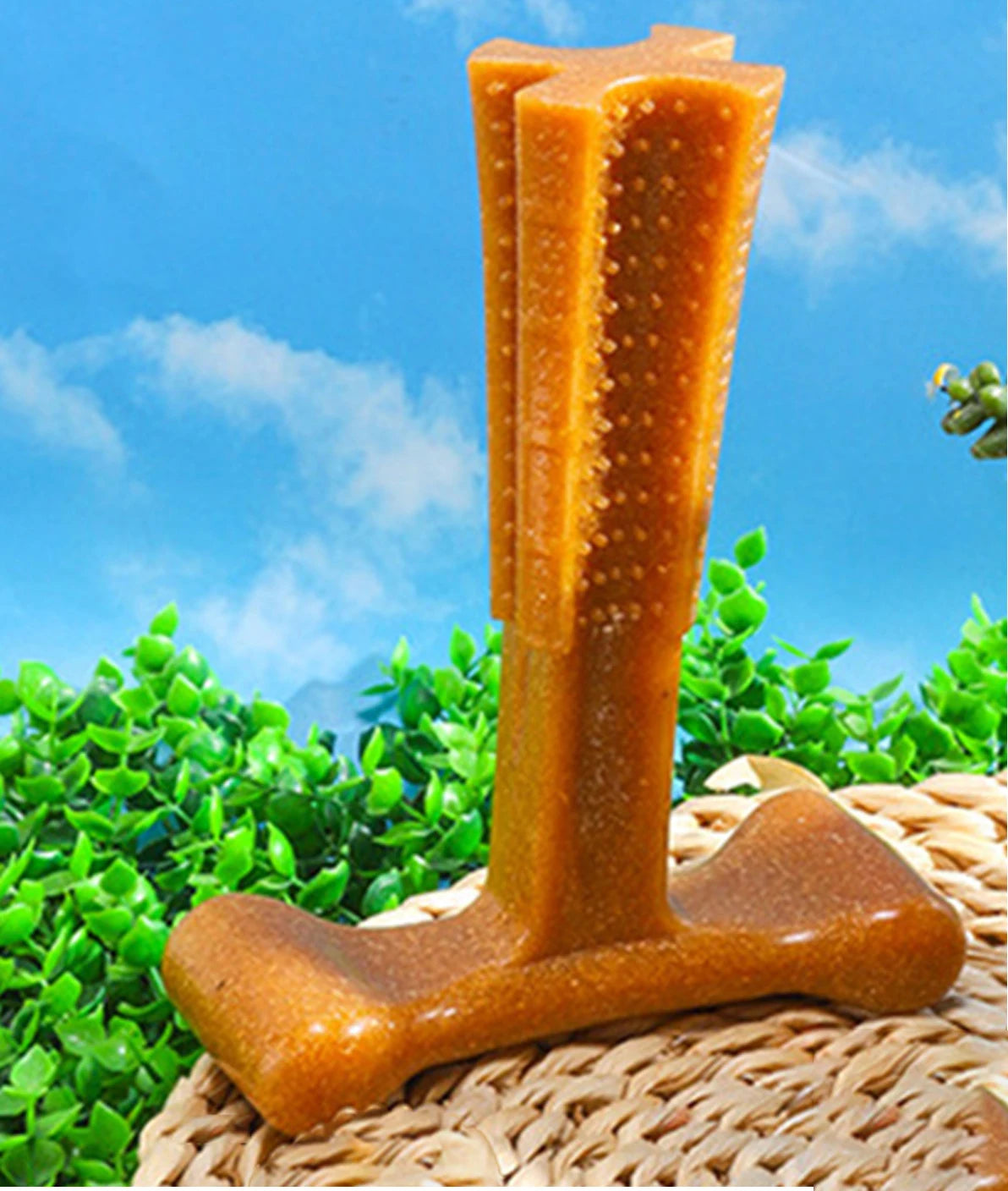 Durable Dog Dental Chew Toy - Oral Care Toy for Teething Puppies