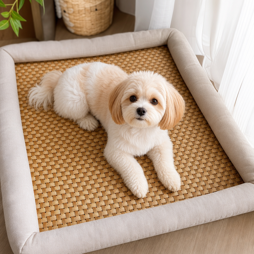 Pet Summer Cooling Mat lifestyle