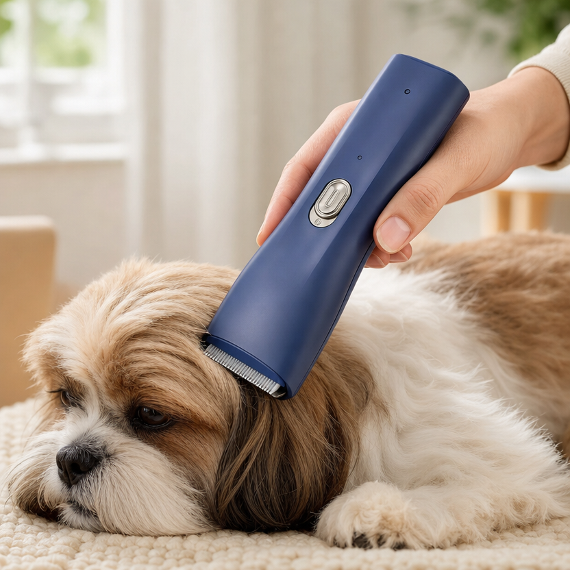Small Dog Hair Clipper lifestyle