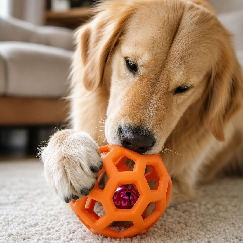 Cat Dog Natural Rubber Chew Toy lifestyle