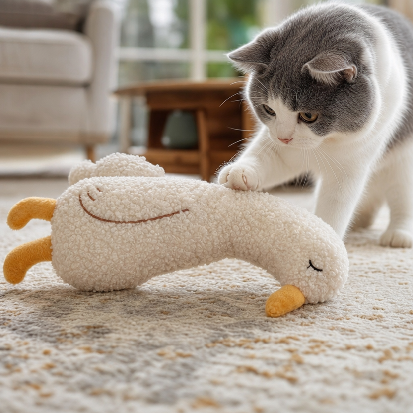 Cat Dog Chew Squeak Toy lifestyle