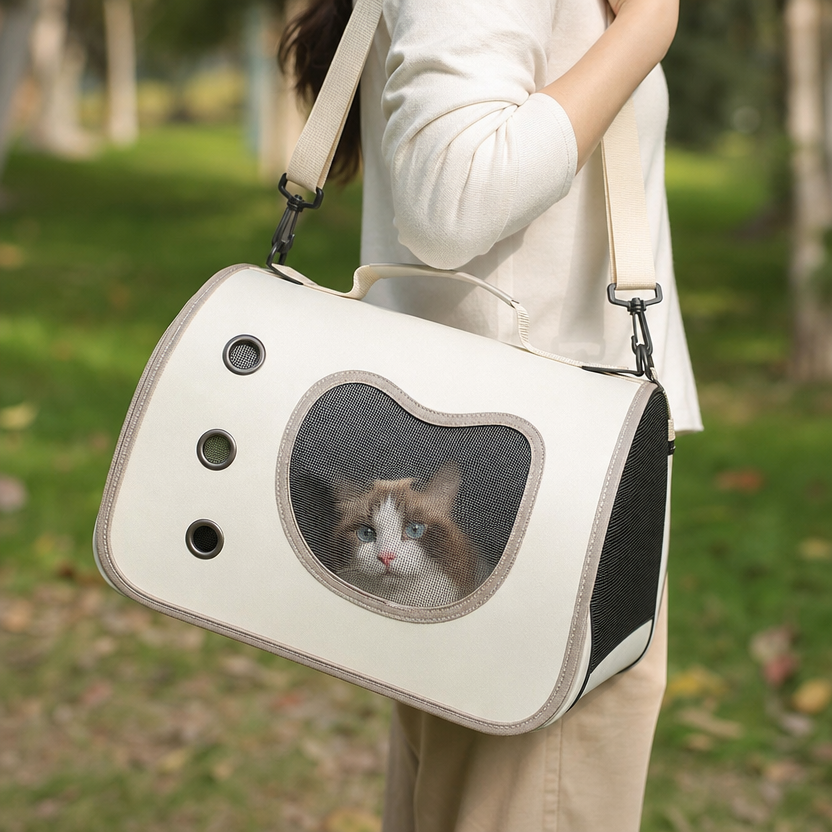 Portable Pet Carrier Bag lifestyle