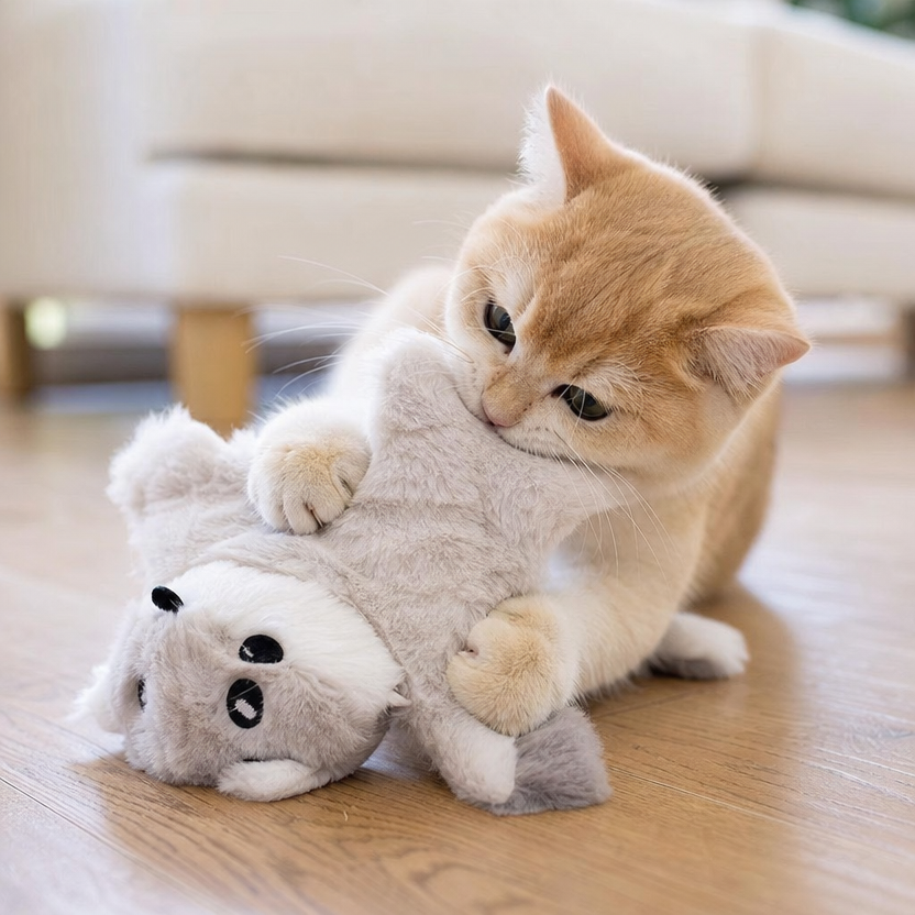 Flying Squirrel Cat Toy lifestyle