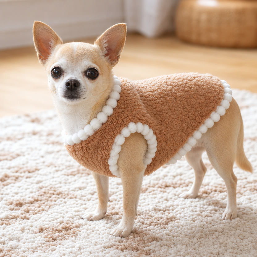 Winter Warm Dog Coat lifestyle