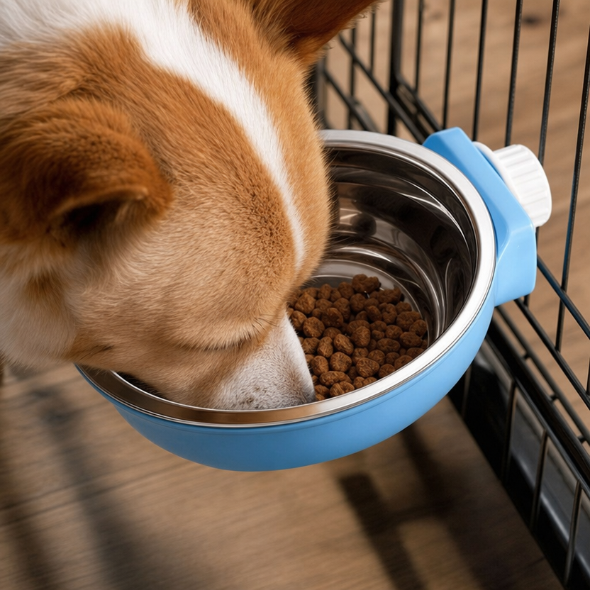 Candy-Colored Stainless Steel Hanging Bowl lifestyle
