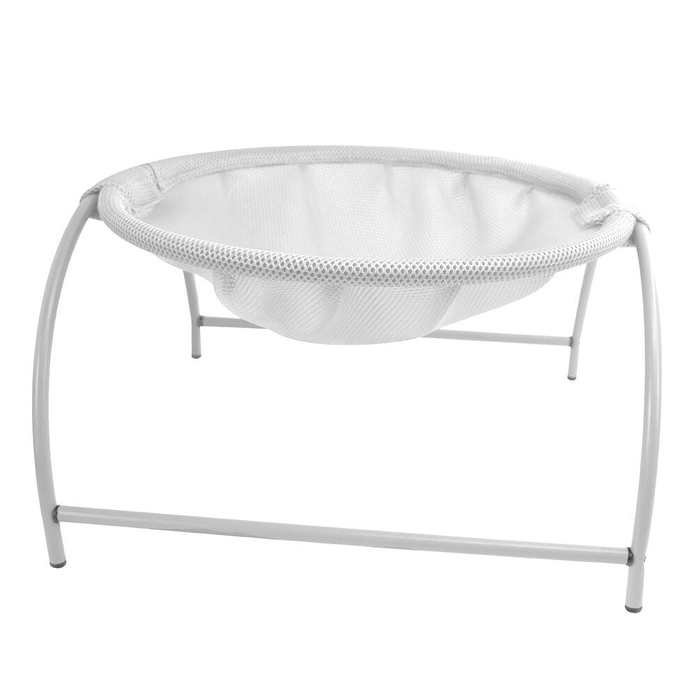 Free-Standing Cat Hammock Bed - Raised Frame Lounger for Cats