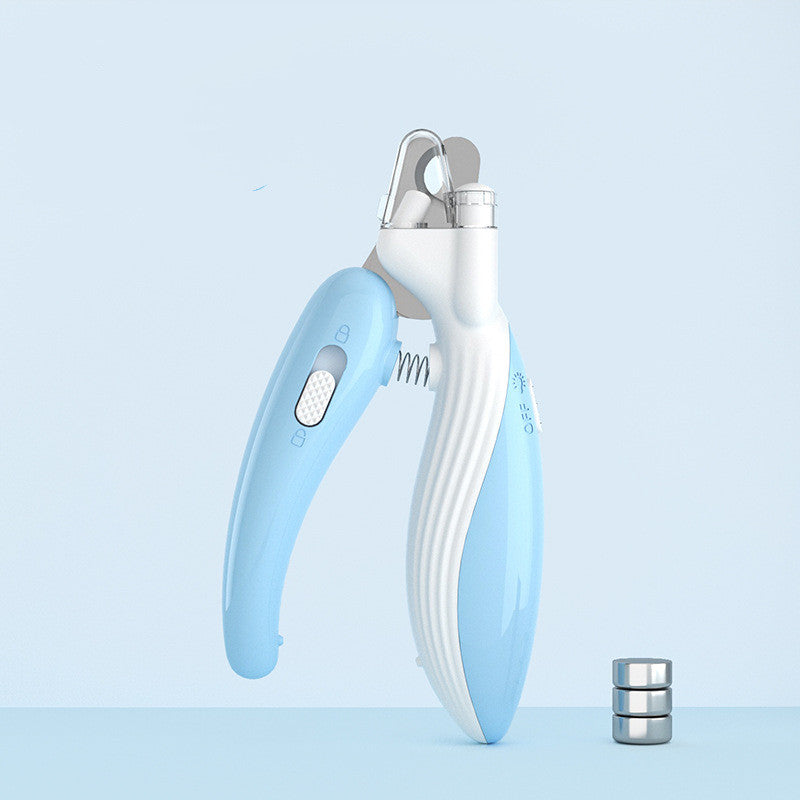 LED Pet Nail Grinder - Lit Trimmer That Shows the Quick