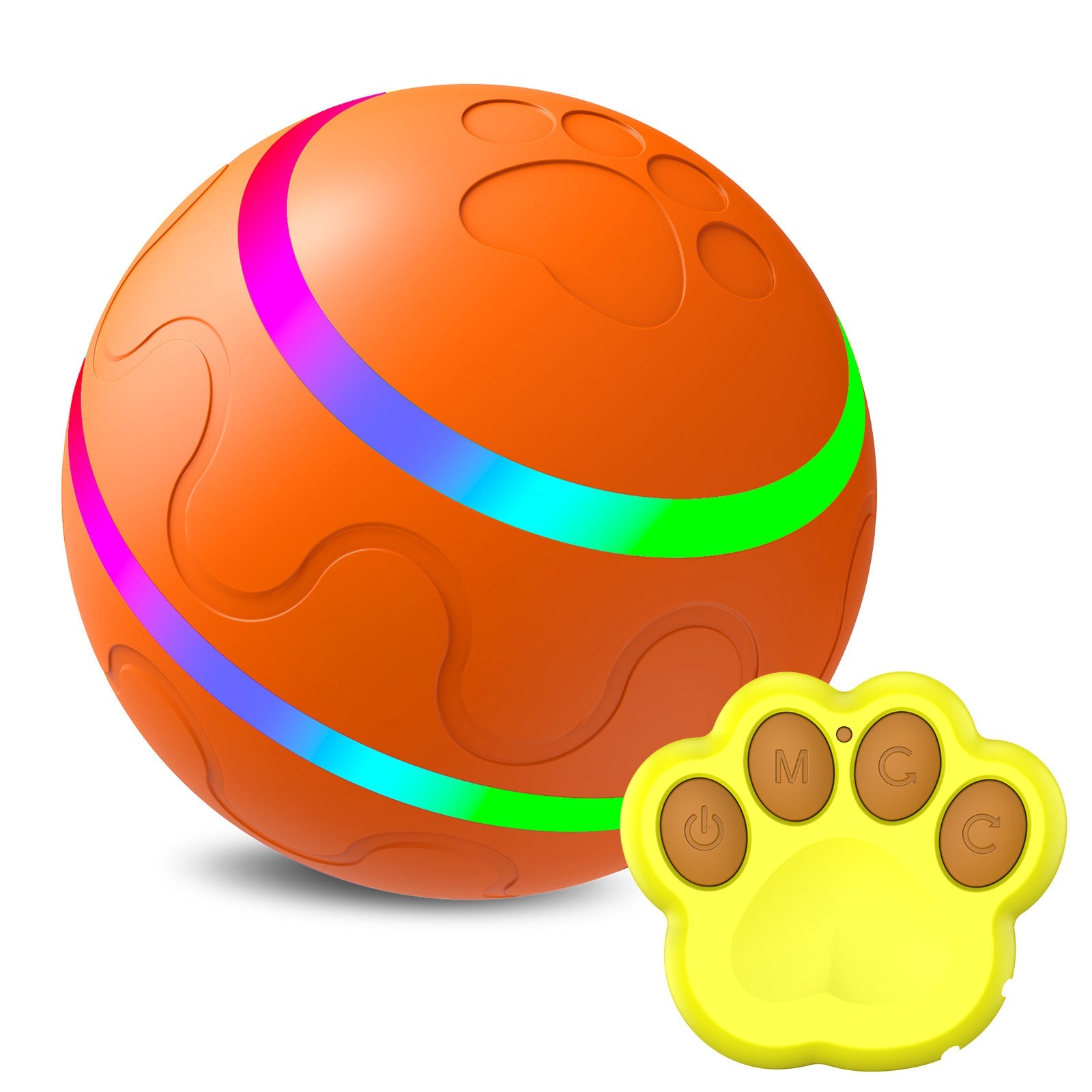 Self-Rotating Cat Ball Toy - Spinning Teaser for Kittens and Cats