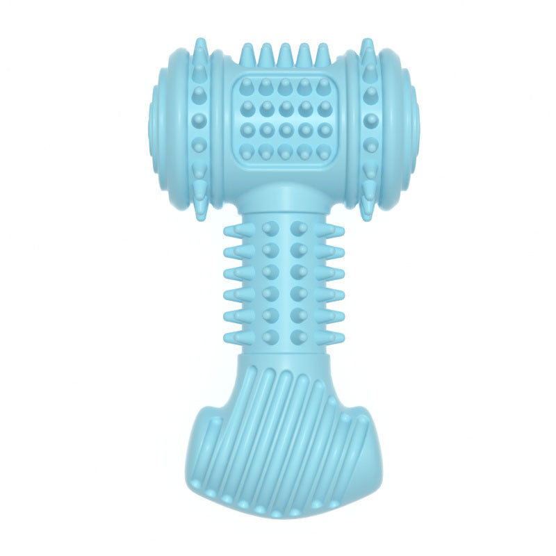 TPR Dog Dental Chew Toy - Textured Teeth Cleaning Chew
