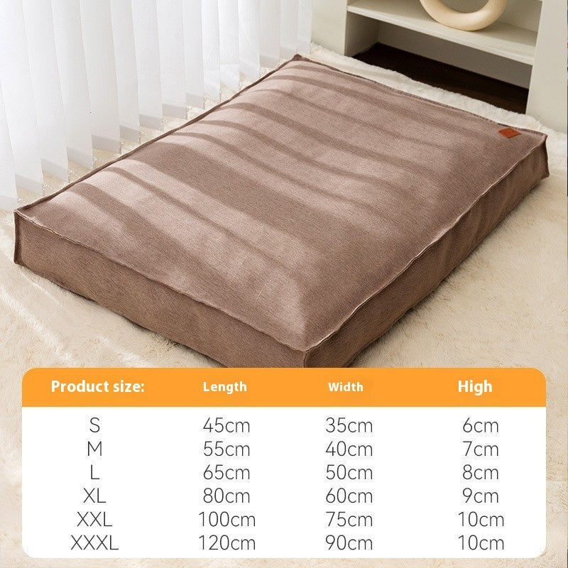 Waterproof Pet Sleeping Mat - Leak-Proof Bed Pad for Crates and Cars