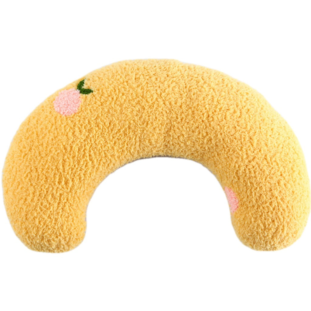 U-Shape Pet Neck Pillow - Travel Support Cushion for Dogs and Cats