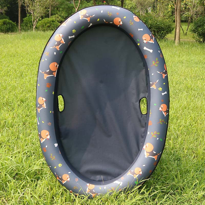 Inflatable Dog Pool Float - Summer Water Lounger for Dogs
