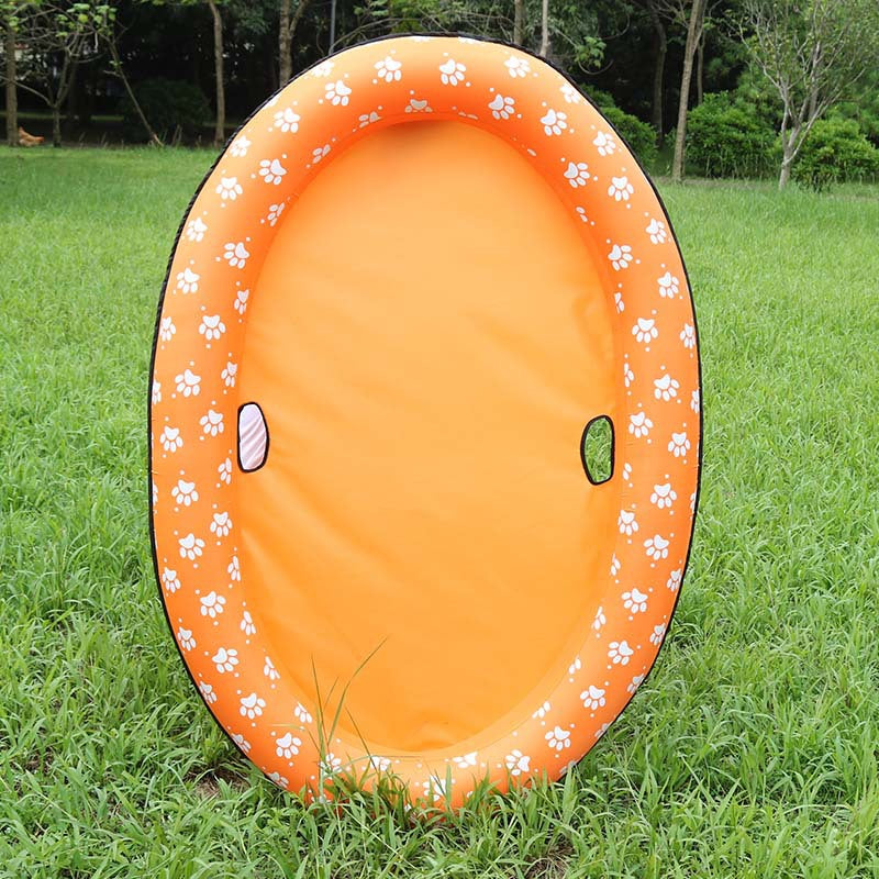Inflatable Dog Pool Float - Summer Water Lounger for Dogs