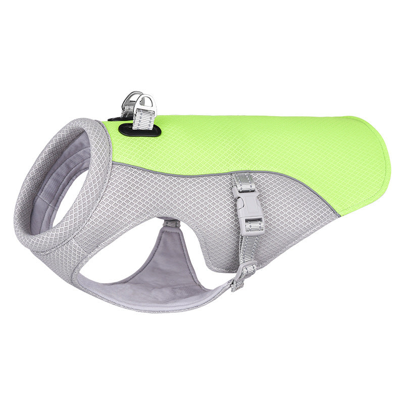 Summer Cooling Dog Vest - Lightweight Jacket for Hot Weather Walks