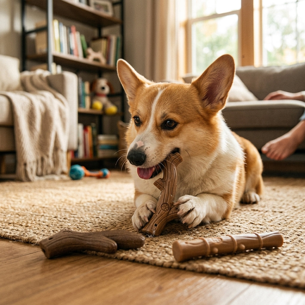 Pet Chew Molar Training Dog Toy lifestyle
