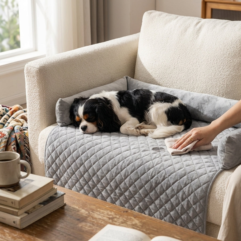 Large Dog Sofa Bed Cushion lifestyle