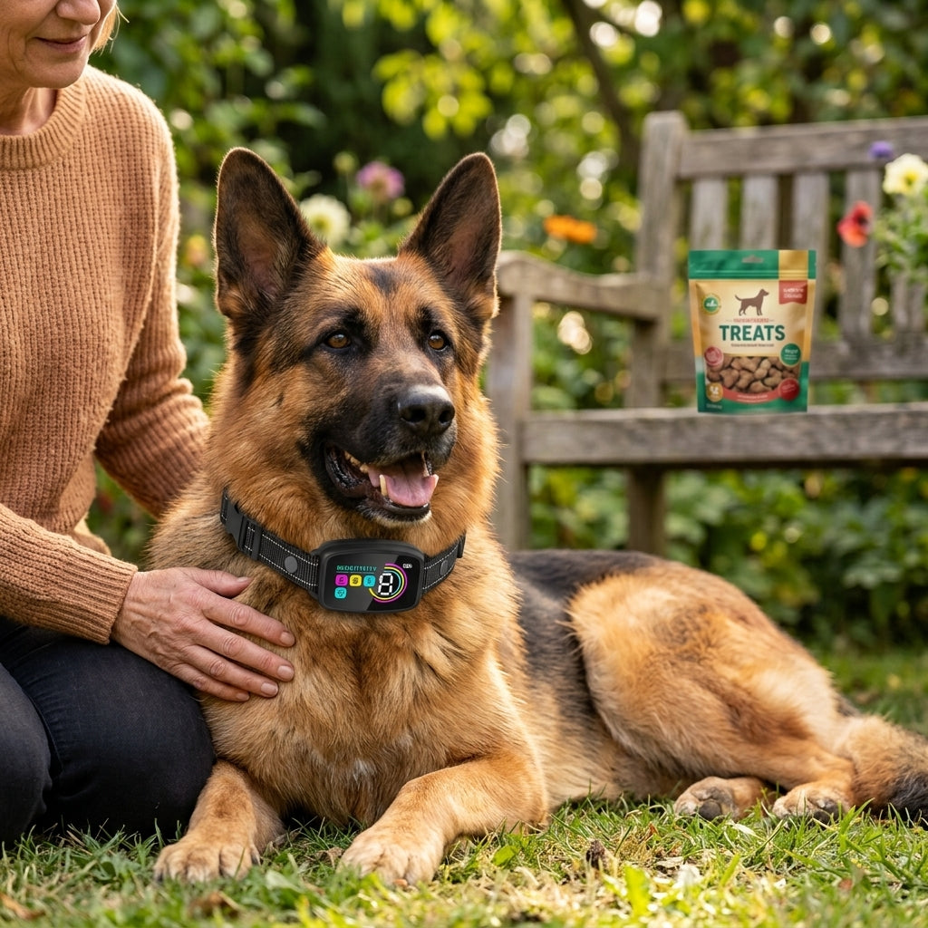 Smart Anti-Bark Dog Collar lifestyle